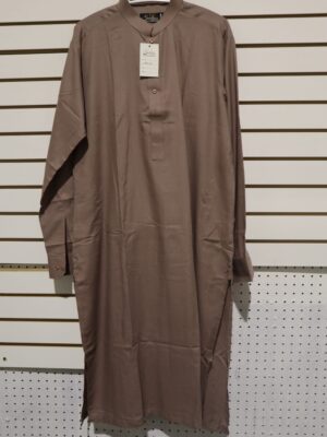 kurta pajama 2 piece dark brown