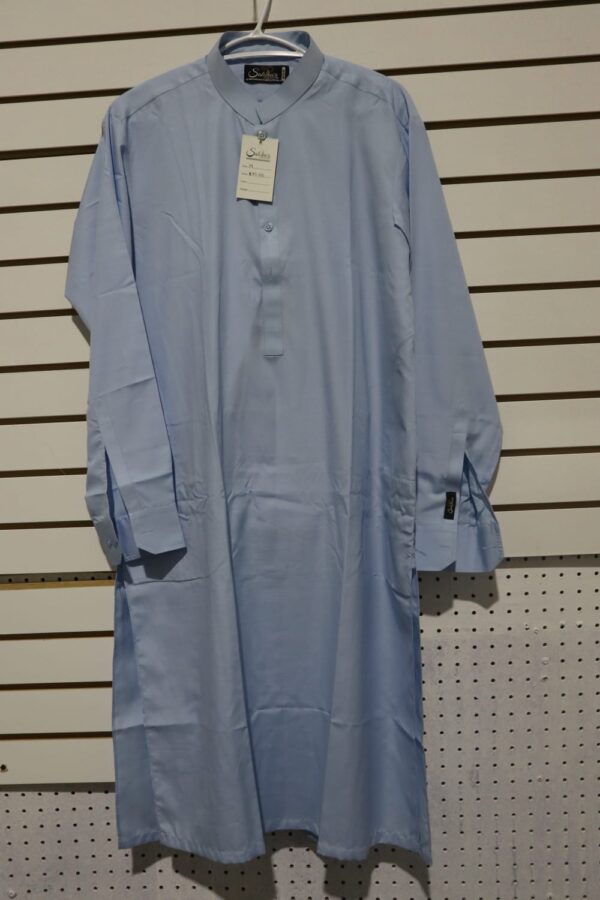 kurta pajama 2 piece light blue