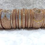 beige bangles