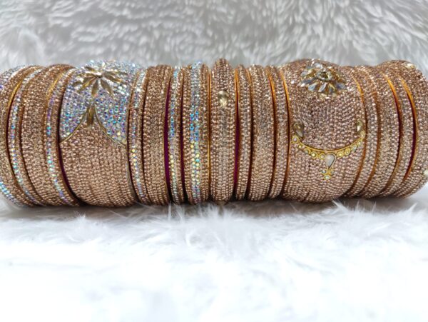 beige bangles