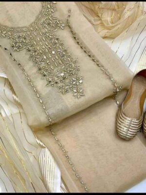 organza beige